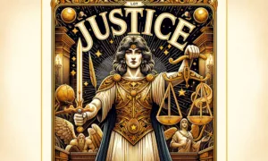 The Upright Justice Tarot Card Meaning