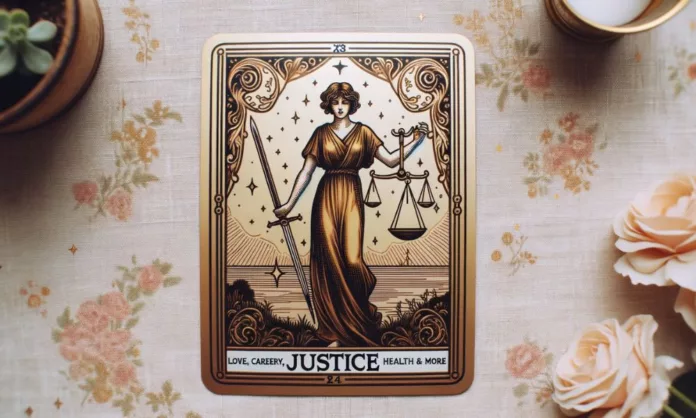 Justice Tarot Card Meaning Love, Career, Health, Spirituality & More