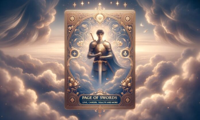 Page of Swords Tarot Card Meaning Love, Career, Health, Spirituality & More