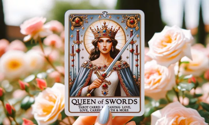 Queen of Swords Tarot Card Meaning Love, Career, Health, Spirituality & More