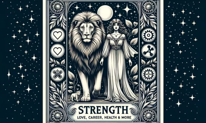 Strength Tarot Card Meaning Love, Career, Health, Spirituality & More