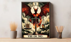 The Devil Tarot Card in Yes or No Questions