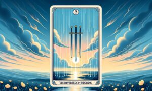 The Reversed 3 of Swords Tarot Card Meaning