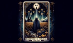 The Reversed 7 of Pentacles Tarot Card Meaning