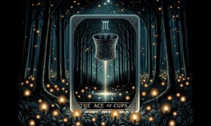 The Reversed Ace of Cups Tarot Card Meaning