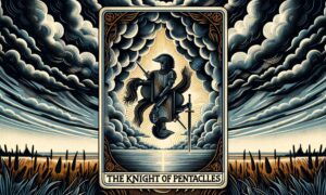 The Reversed Knight of Pentacles Tarot Card Meaning
