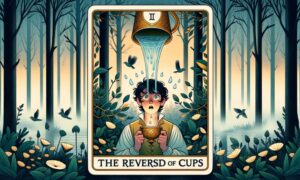 The Reversed Page of Cups Tarot Card Meaning