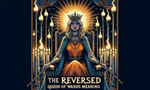The Reversed Queen of Wands Tarot Card Meaning