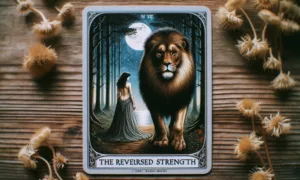 The Reversed Strength Tarot Card Meaning