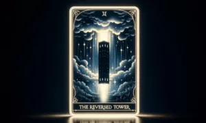 The Reversed Tower Tarot Card Meaning