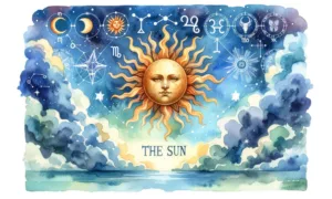 The Sun Tarot Card and Astrology