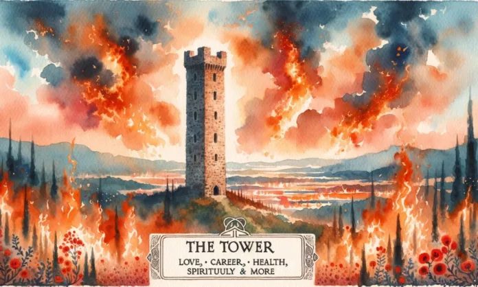 The Tower Tarot Card Meaning Love, Career, Health, Spirituality & More