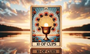 The Upright 10 of Cups Tarot Card Meaning