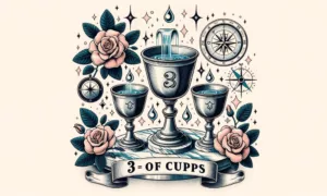 The Upright 3 of Cups Tarot Card Meaning