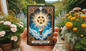 The Upright Ace of Pentacles Tarot Card Meaning