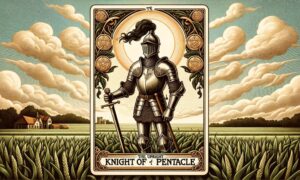 The Upright Knight of Pentacles Tarot Card Meaning