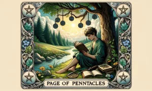 The Upright Page of Pentacles Tarot Card Meaning