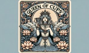 The Upright Queen of Cups Tarot Card Meaning