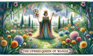 The Upright Queen of Wands Tarot Card Meaning