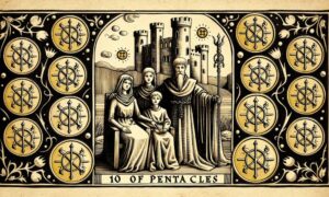10 of Pentacles Tarot Card in Yes or No Questions
