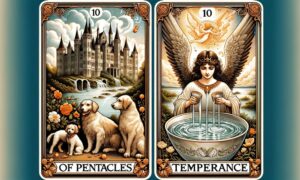 10 of Pentacles and Temperance