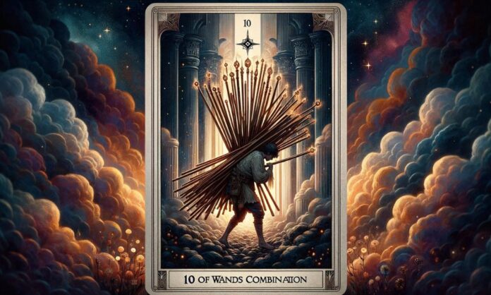 10 of Wands Combination Insights into Tarot Pairings