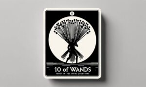 10 of Wands Tarot Card in Yes or No Questions