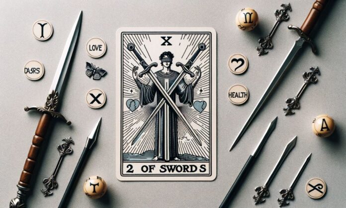 2 of Swords Tarot Card Meaning Love, Career, Health, Spirituality & More