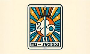 2 of Swords Tarot Card in Yes or No Questions