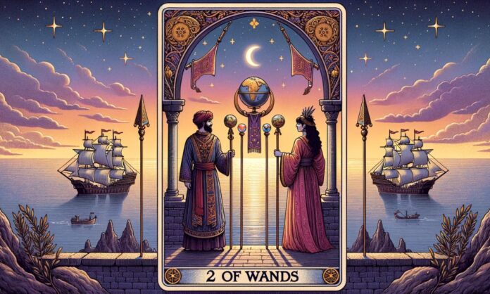 2 of Wands Tarot Card Meaning Love, Career, Health, Spirituality & More