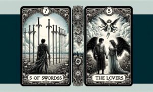 5 of Swords and The Lovers