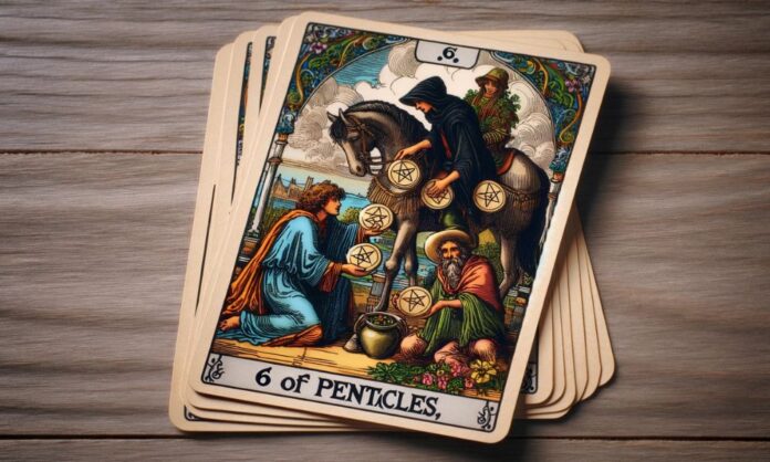 6 of Pentacles Tarot Card Meaning Love, Career, Health, Spirituality & More