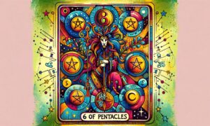 6 of Pentacles Tarot Card and Astrology