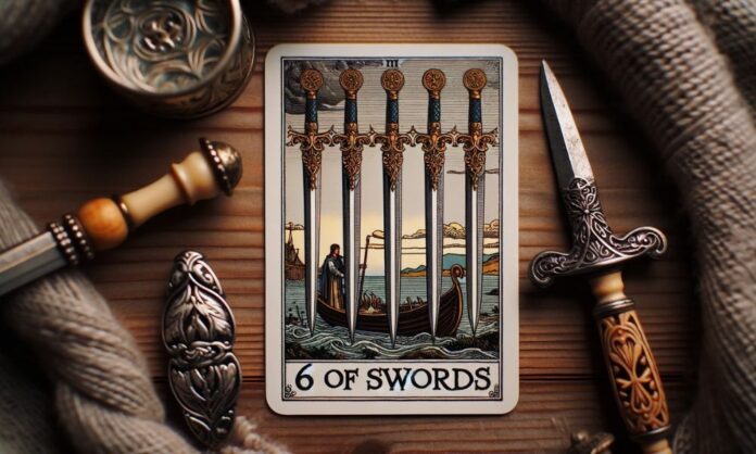 6 of Swords Tarot Card Meaning Love, Career, Health, Spirituality & More