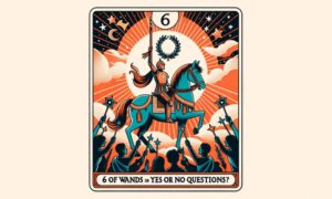 6 of Wands Tarot Card in Yes or No Questions