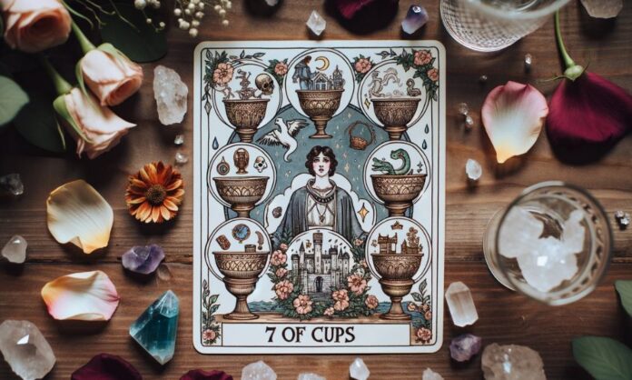 7 of Cups Tarot Card Meaning Love, Career, Health, Spirituality & More