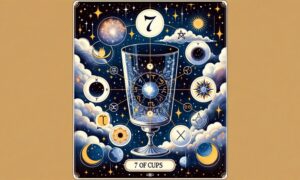 7 of Cups Tarot Card and Astrology