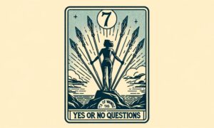 7 of Wands Tarot Card in Yes or No Questions