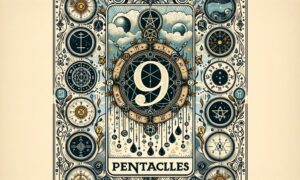 9 of Pentacles Tarot Card and Astrology
