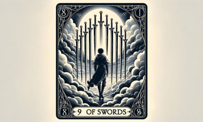 9 of Swords Tarot Card Meaning Love, Career, Health, Spirituality & More