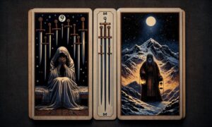 9 of Swords and The Hermit