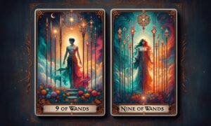 9 of Wands and Nine of Wands