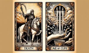 Death and Ace of Cups