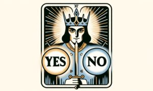 King of Swords Tarot Card in Yes or No Questions