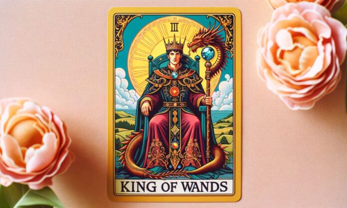 King of Wands Tarot Card Meaning Love, Career, Health, Spirituality & More
