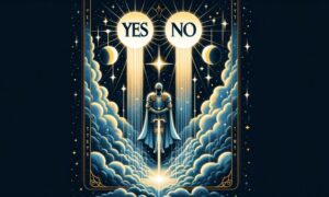 Knight of Swords in Yes or No Questions