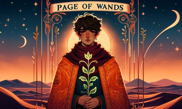 Page of Wands Tarot Card Meaning Love, Career, Health, Spirituality & More