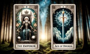 The Emperor and Ace of Swords
