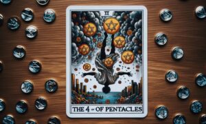 The Reversed 4 of Pentacles Tarot Card Meaning