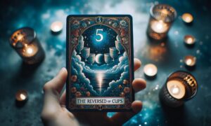 The Reversed 5 of Cups Tarot Card Meaning
